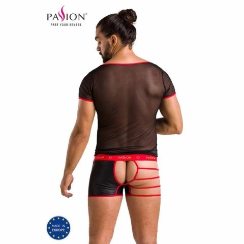 Passion 055 Komplet Czarny L/XL - Nowoczesny Design, Certyfikat Oeko-Tex