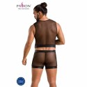 Passion Komplet William Czarny S/M - nowoczesny design, certyfikat Oeko-Tex