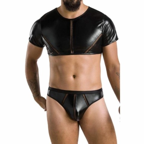 Passion Peter Black L/XL - komplet bielizny z certyfikatem Oeko-Tex