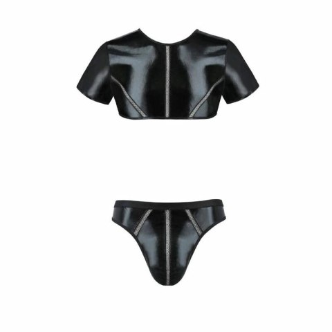 Passion Peter Black L/XL - komplet bielizny z certyfikatem Oeko-Tex