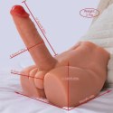 XISE Peel Model Intymny z Systemem Ruchomego Wciskania 17,5 cm, TPE