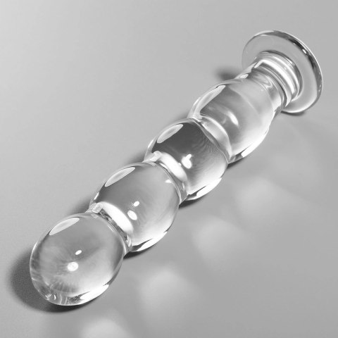 Ibiza Nebula Series Model 10 Szklany Przyrząd Intymny 16.5cm Transparentny