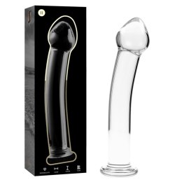Ibiza Nebula Series Model 11 szklana forma intymna 16cm transparentna