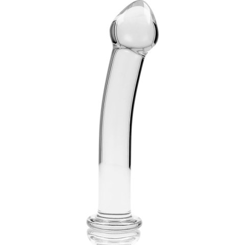 Ibiza Nebula Series Model 11 szklana forma intymna 16cm transparentna