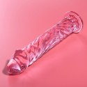 Ibiza Nebula Series Model 12 rożowy 17cm szkło borokrzemowe