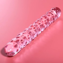 Ibiza Nebula Series Model 15 szklany model borokrzemowy rożowy 18,5 cm