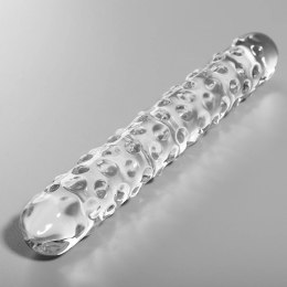Ibiza Nebula Series Model 15 szklany przyrząd intymny 18,5 cm transparentny