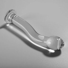 Ibiza Nebula Series Model 18 - Szklany Przyrząd Intymny 18,5 cm Transparentny