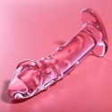 Ibiza Nebula Series Model 19 Szklany Wkład Intymny Rożowy 18,5 cm