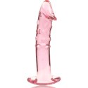 Ibiza Nebula Series Model 19 Szklany Wkład Intymny Rożowy 18,5 cm