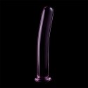 Ibiza Nebula Series Model 8 szklany intymny gadżet rożowy 14,5 cm