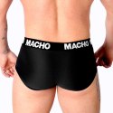 Macho MS30NG HAPPY Slip męski czarny, lycra, rozmiar M