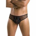 Passion Richard 035 Slip L/XL Czarny - Nowoczesna Bielizna Polska