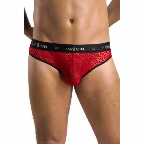 Passion Slip MIKE czerwony S/M - nowoczesne slipy męskie Oeko-Tex
