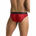 Passion Slip MIKE czerwony S/M - nowoczesne slipy męskie Oeko-Tex
