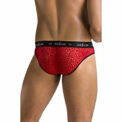 Passion Slip MIKE czerwony S/M - nowoczesne slipy męskie Oeko-Tex