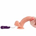 SHEQU Phantom - wibrująca maszyna intymna z pilotem 20 cm silikonowa