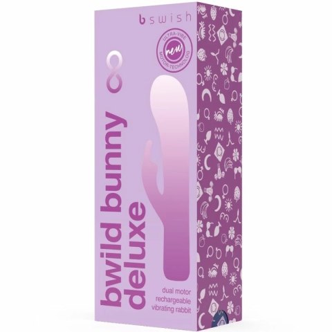 B SWISH BCute Classic Lilac - Kompaktowy masażer silikonowy wodoodporny