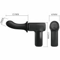 Pretty Love DJ Doctor Masażer 5 Trybow Czarny USB-C Silikon