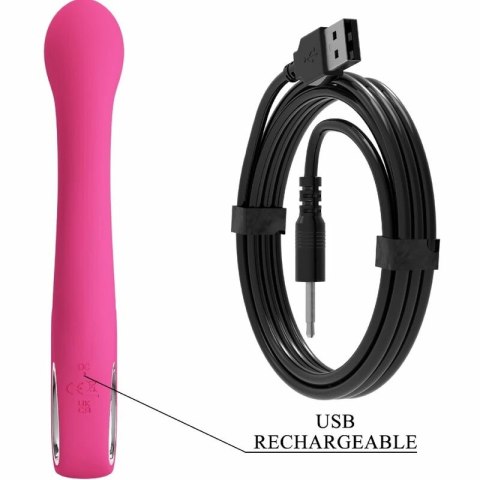 Pretty Love Fritz Rabbit 12 trybow, silikonowy model rożowy USB