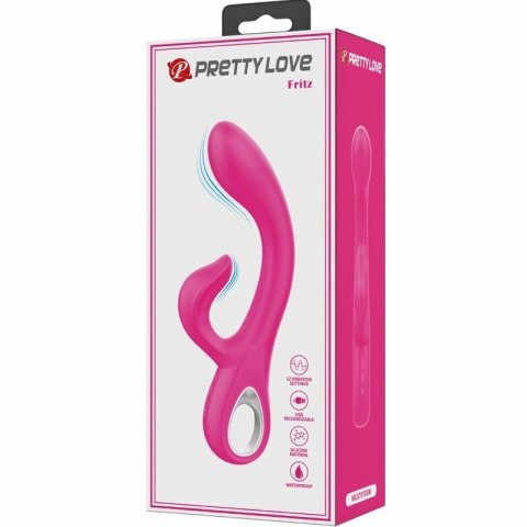 Pretty Love Fritz Rabbit 12 trybow, silikonowy model rożowy USB