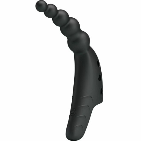 Pretty Love Jordin Finger Wibrator 10 trybow czarny silikon USB