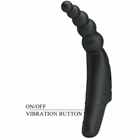 Pretty Love Jordin Finger Wibrator 10 trybow czarny silikon USB