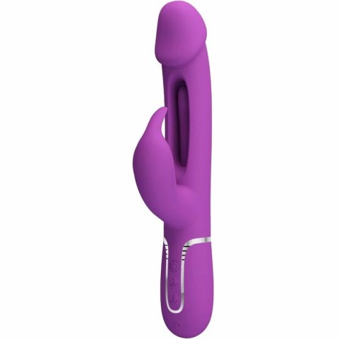 Pretty Love Kampas Wielofunkcyjny Wibrator Krolik Fioletowy 3w1 USB