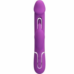 Pretty Love Kampas Wielofunkcyjny Wibrator Krolik Fioletowy 3w1 USB