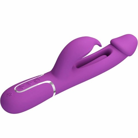 Pretty Love Kampas Wielofunkcyjny Wibrator Krolik Fioletowy 3w1 USB