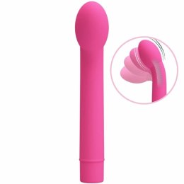 Pretty Love Logan - silikonowy masażer punktowy G, 10 trybow, rożowy