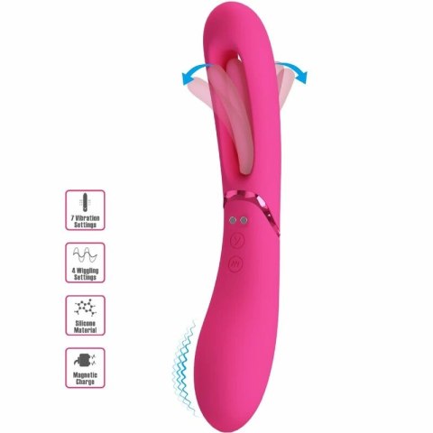 Romance Lexie model - urządzenie do stymulacji punktu G, rożowe, 7 trybow pracy