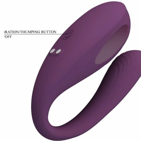 Pretty Love Aari masażer punktowy fioletowy, 10 trybow, USB, wodoodporny