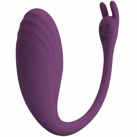 Pretty Love Catalina Wibrator Sterowany Aplikacją Fioletowy USB 12 Trybow