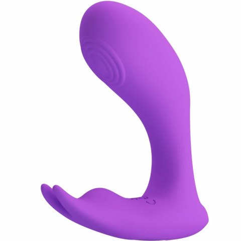 Pretty Love Idabelle Violet - Bezprzewodowy masażer z pulsacją i pilotem