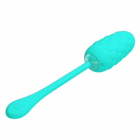 Pretty Love Jajko Wibracyjne Aqua Green 12 Trybow Silikonowe USB