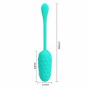 Pretty Love Jajko Wibracyjne Aqua Green 12 Trybow Silikonowe USB