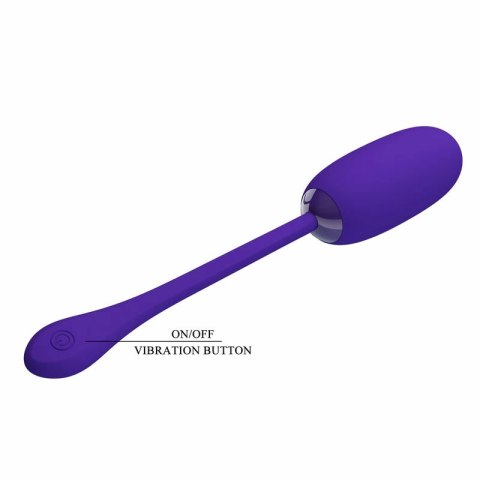 Pretty Love Julius - Fioletowy, wodoodporny system wibracyjny USB