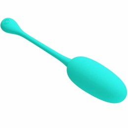 Pretty Love Knucker Zielone Jajko Wibracyjne USB, 12 Trybow, Silikon
