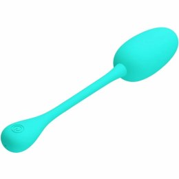 Pretty Love Knucker Zielone Jajko Wibracyjne USB, 12 Trybow, Silikon