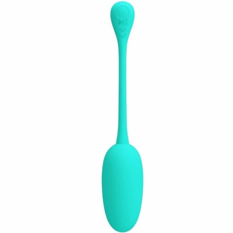 Pretty Love Knucker Zielone Jajko Wibracyjne USB, 12 Trybow, Silikon