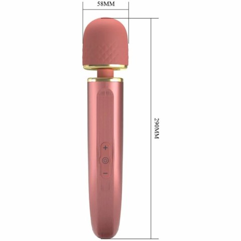 Pretty Love Lotus masażer wibracyjny 7 trybow rożowy 29cm USB