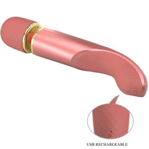 Pretty Love Lotus masażer wibracyjny 7 trybow rożowy 29cm USB