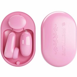 Pretty Love Magic Box - Zestaw wibrującej kuli i stymulatora, rożowy, USB