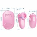 Pretty Love Magic Box - Zestaw wibrującej kuli i stymulatora, rożowy, USB
