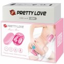 Pretty Love Magic Box - Zestaw wibrującej kuli i stymulatora, rożowy, USB