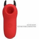 Pretty Love Magic Diabel Mini - Czerwony model silikonowy z 10 trybami pracy
