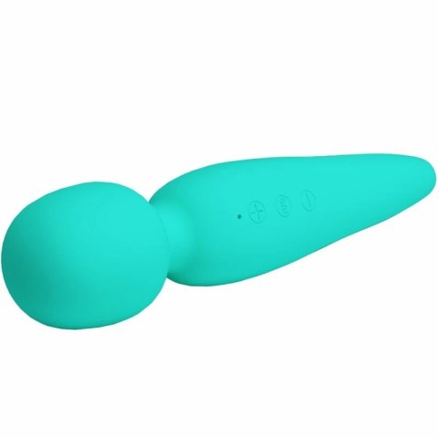 Pretty Love Meredith masażer silikonowy wodoodporny 12 trybow aqua green