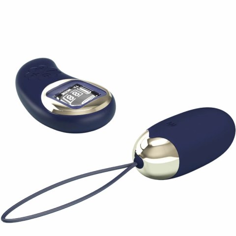 Pretty Love Mina niebieskie jajko sterowane pilotem, 10 trybow, USB