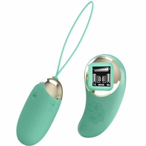 Pretty Love Model Zdalnie Sterowane Jajko Wibracyjne Zielone USB LCD